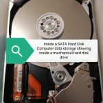 Inside a SATA Hard Disk storage volume