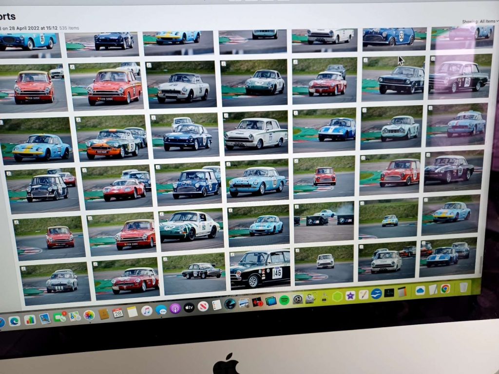 Apple Photos for Mac - Edit Motor Sports Photography