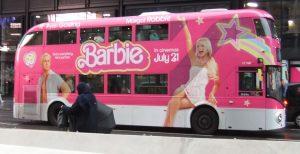 Barbie - London Bus - Tottenham Court Road