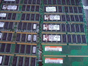 Memory DIMMS from 1990 PC Computers