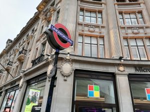 The Microsoft Store in London