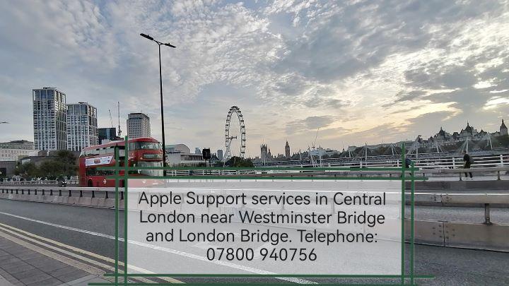 Apple Support services in Central London