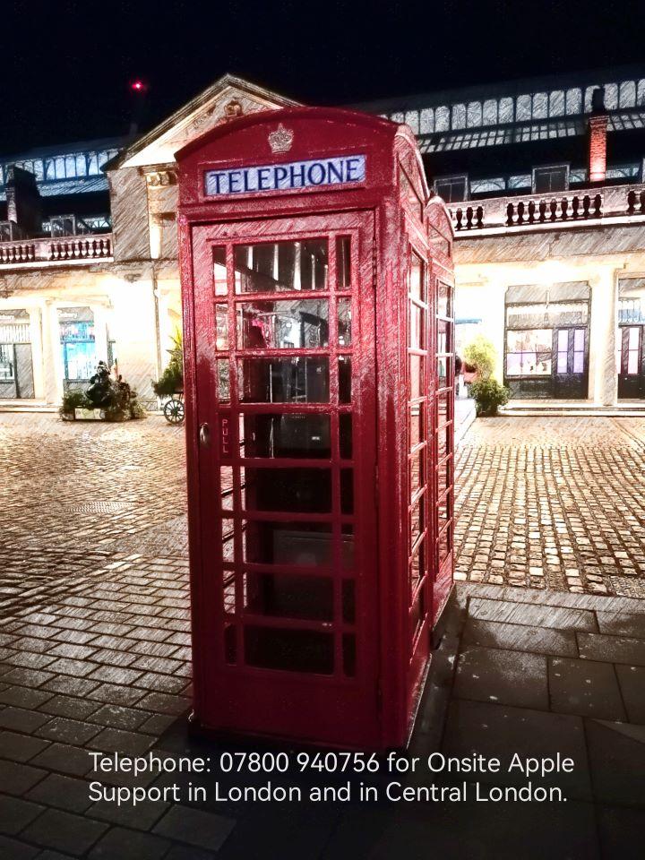 Covent Garden Telephone Box