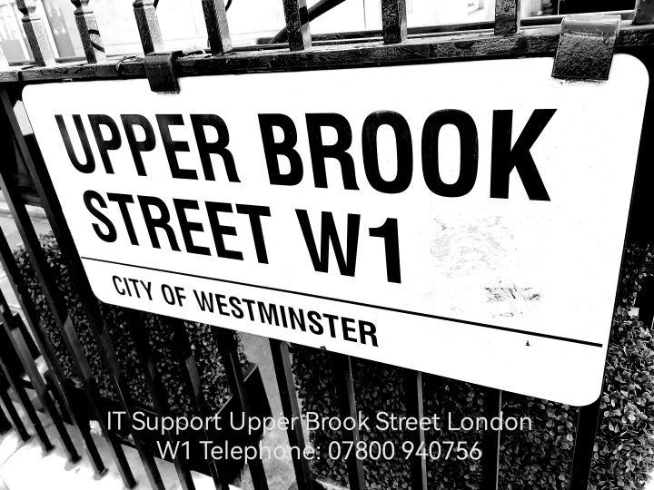 IT Support Upper Brook Street London W1