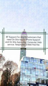 BT Support Apple Service in London and Central London