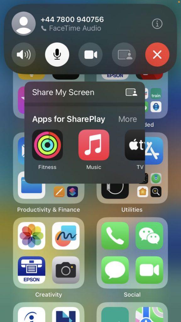 Remote iPhone Support - Share My Screen